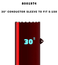 S-150 Conductor Sleeves manual 30 inch