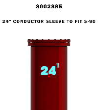 S-90 Conductor Sleeves manual 24 inch